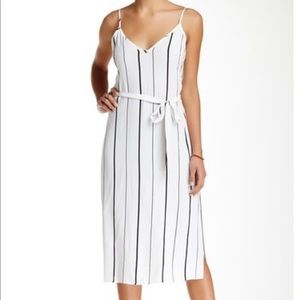 SOLEMIO Striped Midi Dress (NWT)